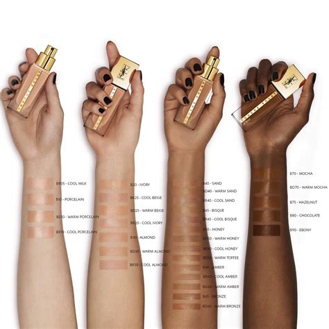 ysl touche éclat water compact foundation|YSL touche eclat foundation shades.